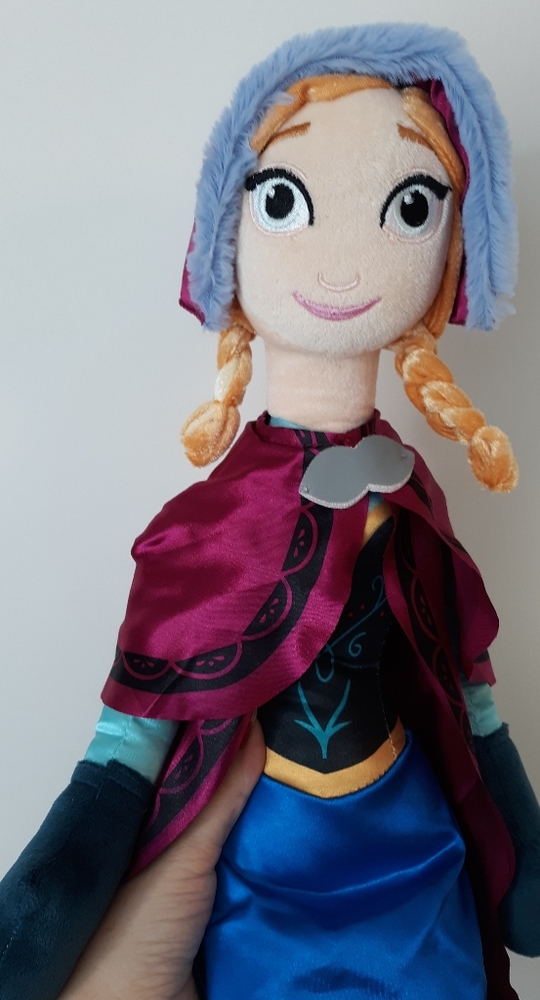 Disney Frozen Princess Anna Plush doll 2 feet tall